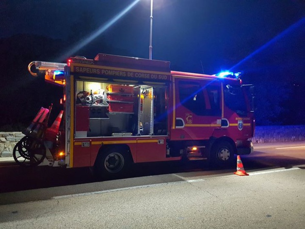 (Crédit photo © SDIS 2A) (Crédit photo © SDIS 2A)