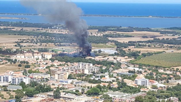 Le feu en milieu périurbain à Borgo