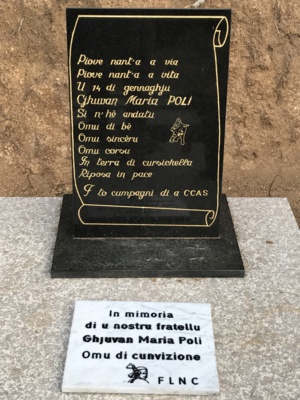 Exclusivité CNI : Hommage du FLNC à Jean-Marie Poli Exclusivité CNI : Hommage du FLNC à Jean-Marie Poli