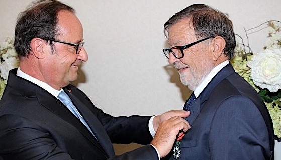 François Hollande à Monticellu pour remettre les insignes de la Légion d'honneur à Hyacinthe Mattei
