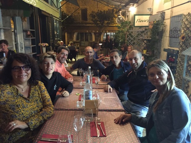 Au restaurant "Casa di u vinu" Au restaurant "Casa di u vinu"