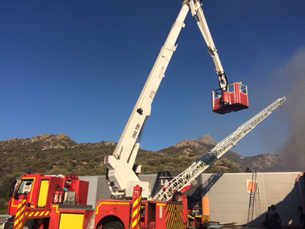 Le Gifi de Corbara détruit par les flammes Le Gifi de Corbara détruit par les flammes