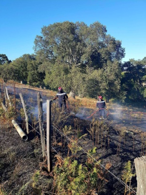 (Crédit photo SDIS 2A) (Crédit photo SDIS 2A)