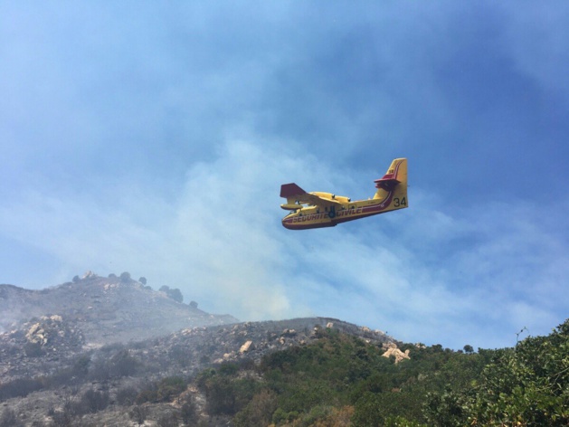 Bonifacio : Deux nouveaux départs de feux Bonifacio : Deux nouveaux départs de feux