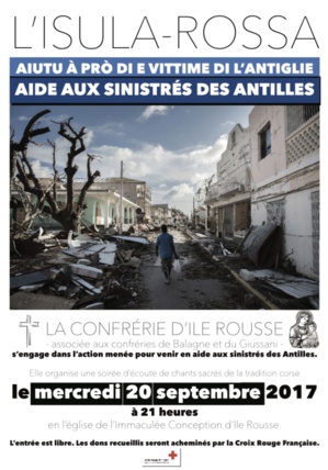 La nouvelle confrérie de Lisula vient en aide aux sinistrés des Antilles La nouvelle confrérie de Lisula vient en aide aux sinistrés des Antilles