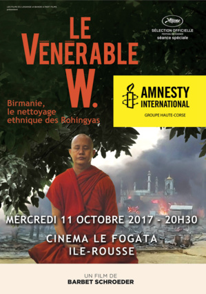"Le vénérable W" : Projection le 11 octobre à L'Ile-Rousse "Le vénérable W" : Projection le 11 octobre à L'Ile-Rousse