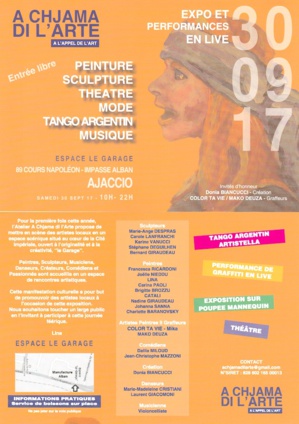 Peinture, sculpture, collage : A Chjama di l'Arte expose à Ajaccio Peinture, sculpture, collage : A Chjama di l'Arte expose à Ajaccio