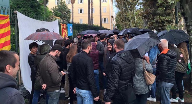 Catalogne : Rassemblements de soutien en Corse