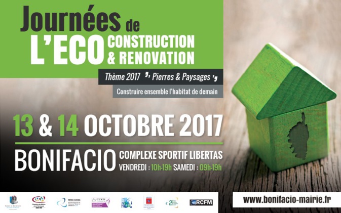 Les Journées de l'éco construction et de l'éco rénovation reviennent à Bonifacio Les Journées de l'éco construction et de l'éco rénovation reviennent à Bonifacio