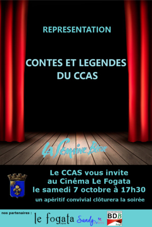 "Contes et légendes du CCAS" de Lisula