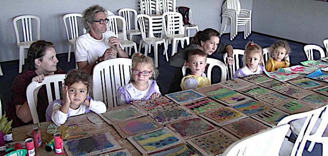 Furiani : Ateliers de peinture et création pour les scolaires d'U Rustincu