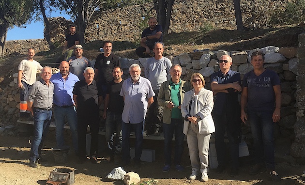10ème formation à la restauration des murs en pierres sèches pour les agents publics en Balagne