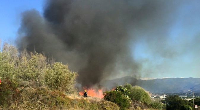 (Crédit photo © SDIS 2A) (Crédit photo © SDIS 2A)