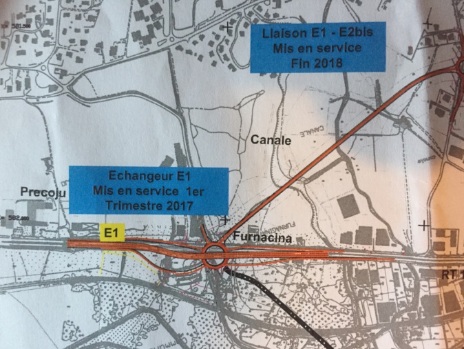 Echangeur des Collines : Pose de la première pierre… Echangeur des Collines : Pose de la première pierre…
