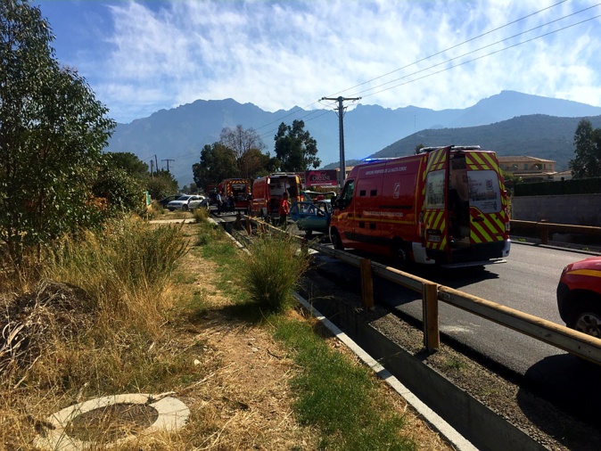 Calenzana : Deux blessés légers dans une collision Calenzana : Deux blessés légers dans une collision
