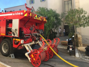Feu d'appartement à L'ILe-Rousse Feu d'appartement à L'ILe-Rousse