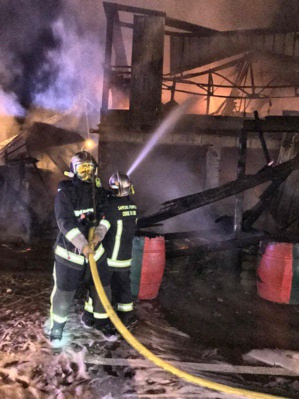 (Crédit photo © SDIS 2A) (Crédit photo © SDIS 2A)