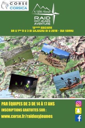 Raid Oxy’Jeunes Aventure – A Sfida Natura : Les inscriptions ouvertes
