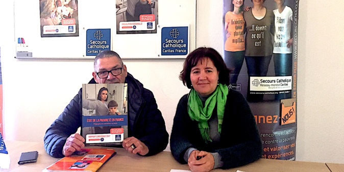 Michel Kemel, président et Germaine Bourdais, déléguée pour la Corse Michel Kemel, président et Germaine Bourdais, déléguée pour la Corse