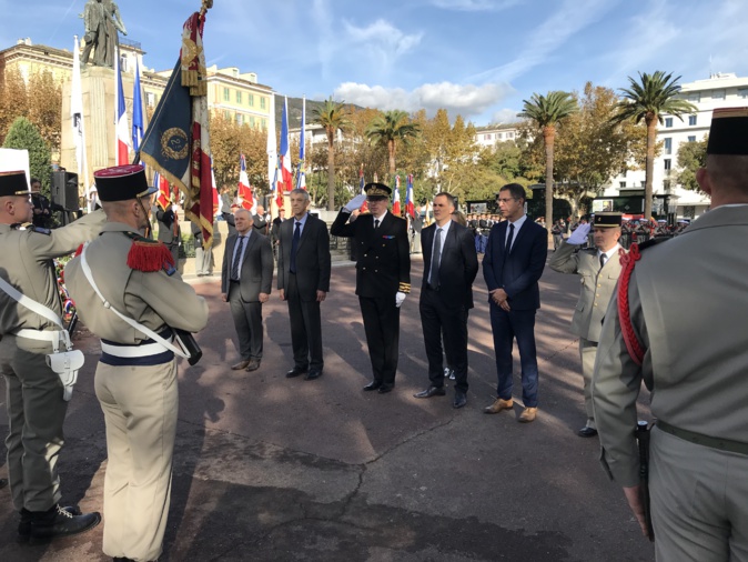 99 ans après l’Armistice, Bastia a commémoré le 11-Novembre 99 ans après l’Armistice, Bastia a commémoré le 11-Novembre