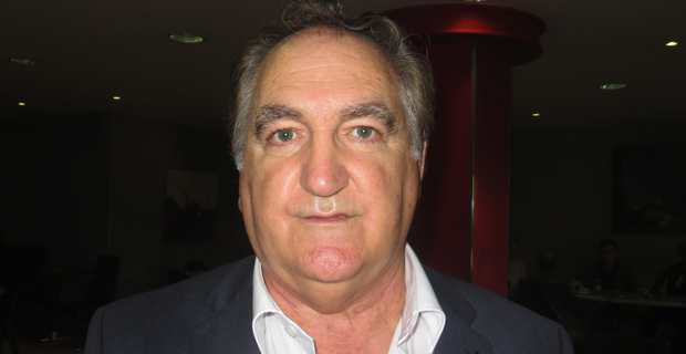 Charles Giacomi, maire de Pruno et tête de liste « Front national - Rassemblement pour une Corse républicaine » pour les élections territoriales des 3 et 10 décembre prochains.