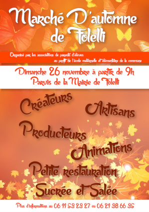 Folelli : Le premier marché d’automne généreux Folelli : Le premier marché d’automne généreux
