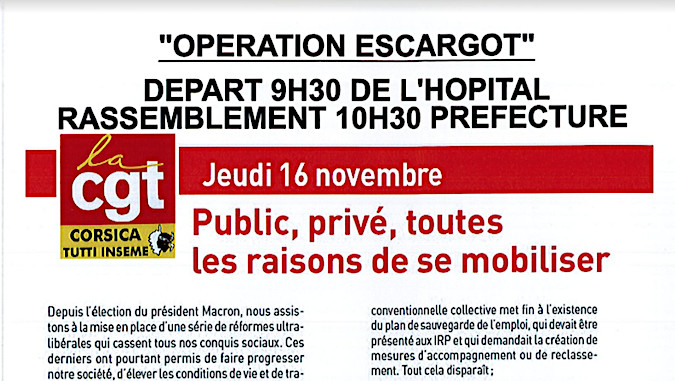 Hôpital de Bastia : Inquiétudes pour deux agents grévistes de la faim