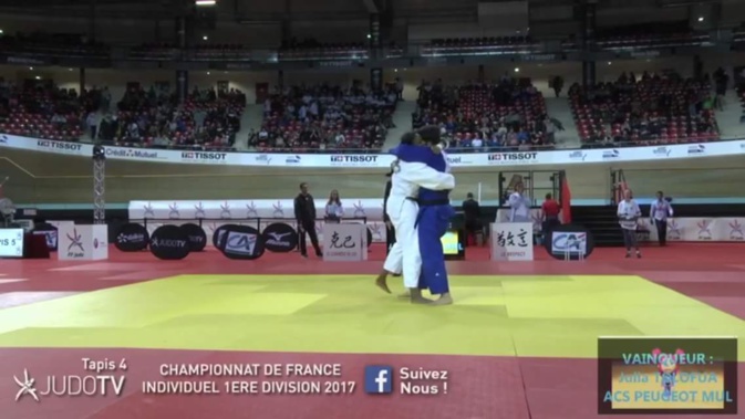 La Calvaise Julia Tolofua championne de France de Judo 1re Division La Calvaise Julia Tolofua championne de France de Judo 1re Division