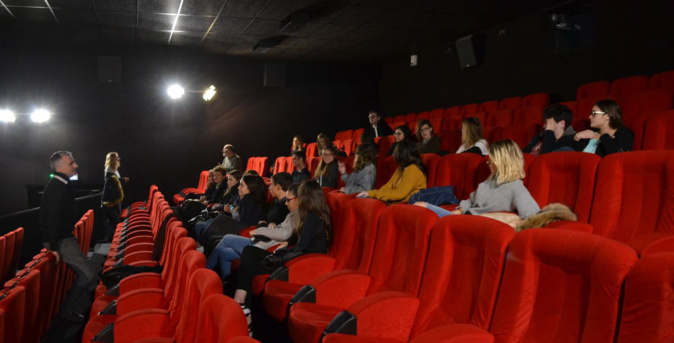 Bastia : Pierre Filmon à la rencontre des étudiants en cinéma du Lycée Giocante de Casabianca
