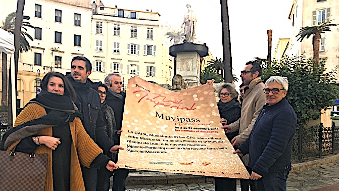 Pays Ajaccien : Un Muvipass pour se déplacer gratuitement tous les week-ends en décembre