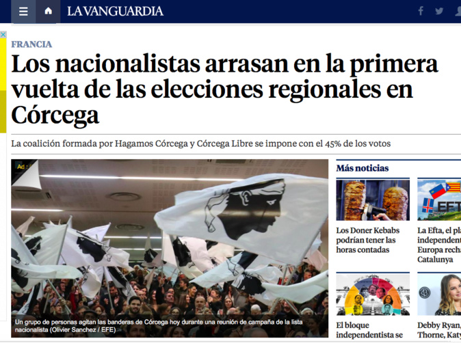 Territoriales : Le premier tour vu par la presse étrangère Territoriales : Le premier tour vu par la presse étrangère