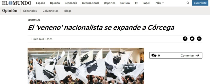 La victoire des nationalistes vue par la presse internationale La victoire des nationalistes vue par la presse internationale