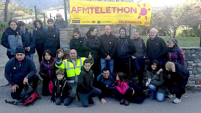 Téléthon : Siscu in Festa, organise, avec succès, "le relais des hameaux " Téléthon : Siscu in Festa, organise, avec succès, "le relais des hameaux "