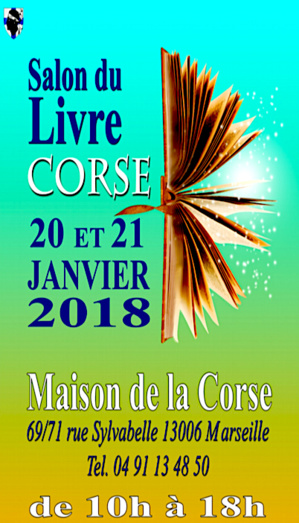 Marseille : Le salon du livre corse se tiendra les 20 et 21 Janvier Marseille : Le salon du livre corse se tiendra les 20 et 21 Janvier