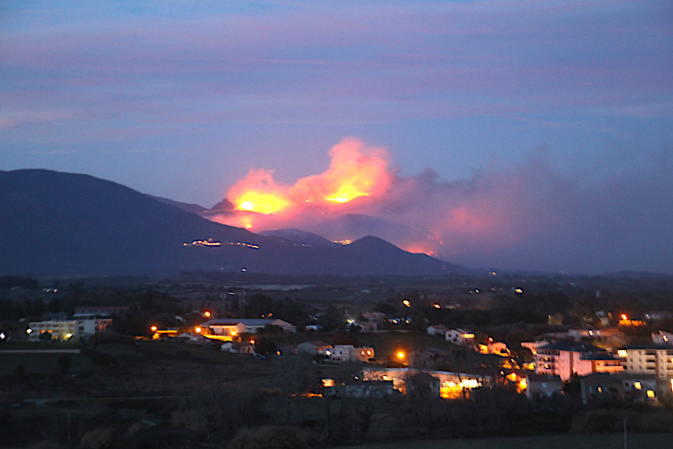 Sant’Andrea di U Cotone : 350 hectares sont partis en fumée… Sant’Andrea di U Cotone : 350 hectares sont partis en fumée…
