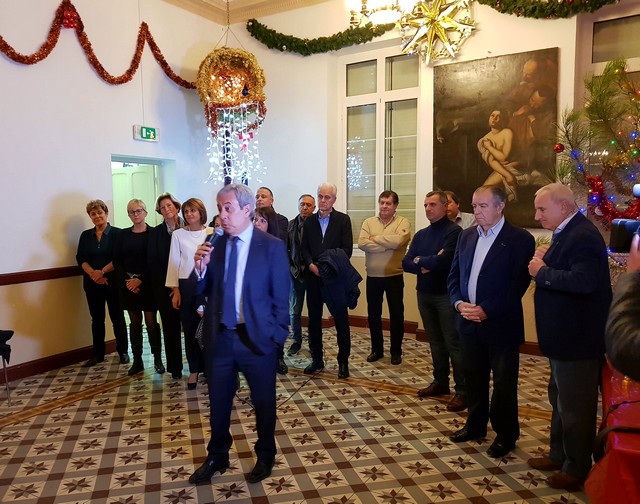 Echange de vœux à l'Hôtel de Ville de Calvi
