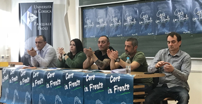 Le bureau provisoire de Core in Fronte.