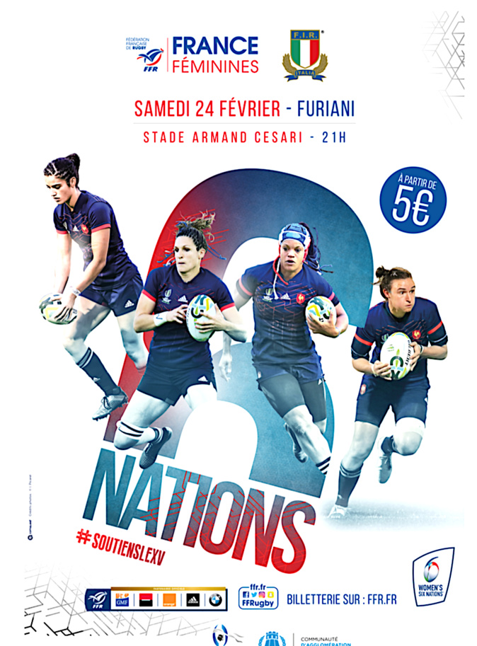 Women's Six Nations à Furiani : La France défie l'Italie Women's Six Nations à Furiani : La France défie l'Italie