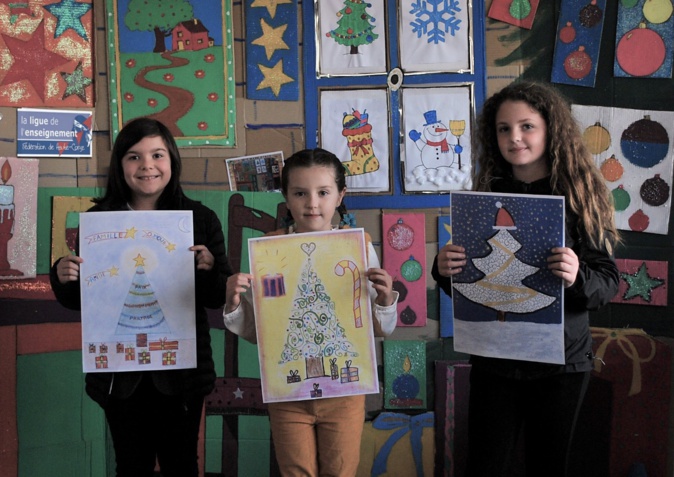 Bastia : Inauguration de l'expositions de dessins des enfants de la Bourse aux jouets Bastia : Inauguration de l'expositions de dessins des enfants de la Bourse aux jouets