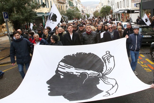 Manifestazione d’Aiacciu : « Una riesciuta maiò »per i dui presidenti naziunalisti