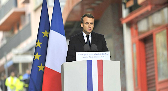 Le discours d'Emmanuel Macron à Ajaccio