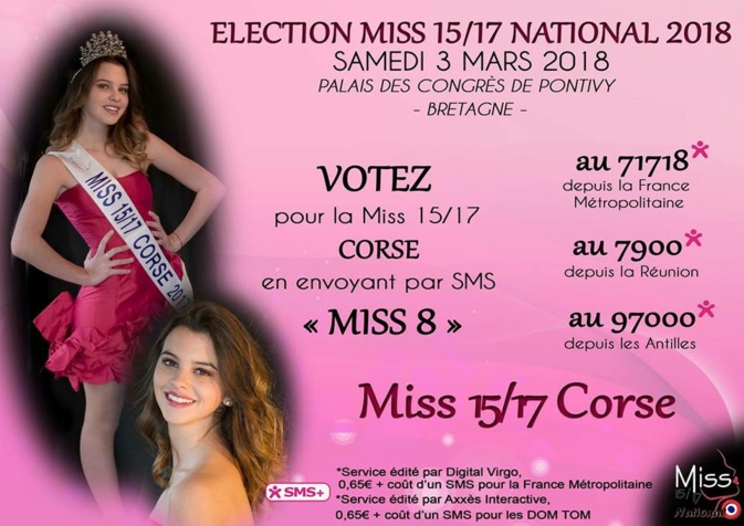 Carla Casanova : Une Corse en lice pour le titre national de Miss 15 -17