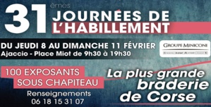 « Les journées de l’habillement » ont ouvert leurs portes ce jeudi à Ajaccio