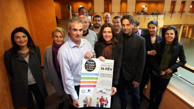 Le Job Forum de l'Emploi et de l'Alternance aura lieu le 14 février à Ajaccio Le Job Forum de l'Emploi et de l'Alternance aura lieu le 14 février à Ajaccio