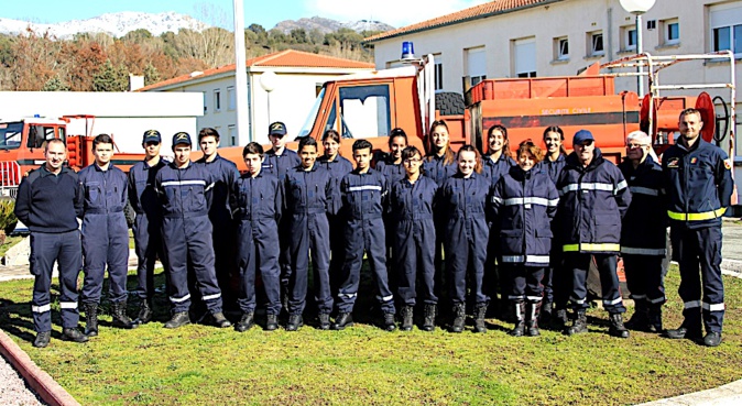 Formation au secourisme pour les cadets et cadettes de sécurité civile à Corte Formation au secourisme pour les cadets et cadettes de sécurité civile à Corte