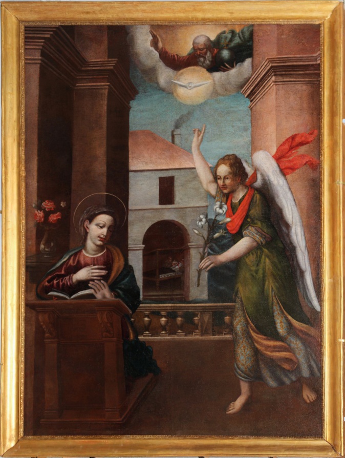 Bastia : L’énigme de «L’annonciation», une toile du 17ème siècle,  élucidée