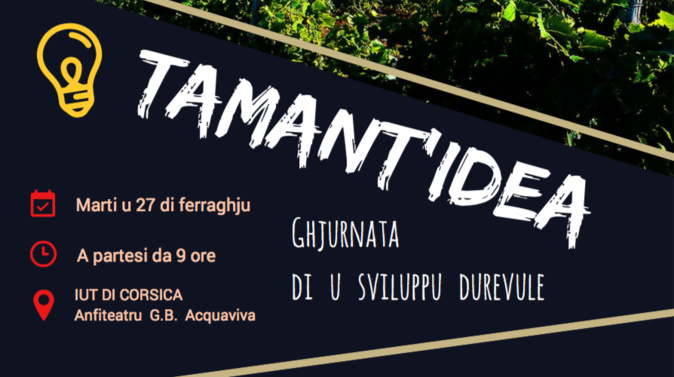 Une journée "Développement Durable, Génie Biologique" à l'IUT de Corse Une journée "Développement Durable, Génie Biologique" à l'IUT de Corse