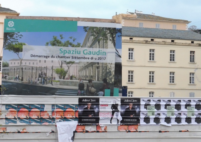 Rénovation du centre ancien de Bastia : Les travaux (et les réflexions) avancent