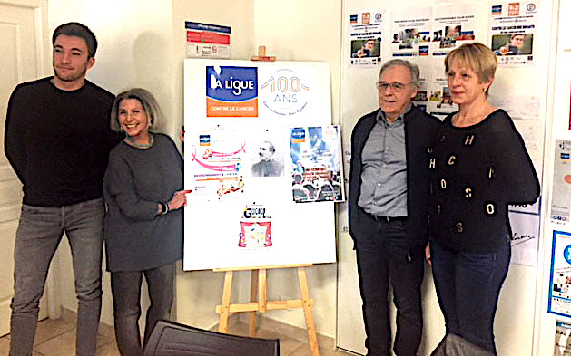 Les  13 et 14 mars, Ajaccio fête les 100 ans de la ligue contre le Cancer