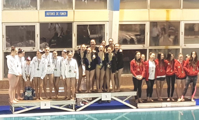 La plus haute marche du podium pour les bastiaises La plus haute marche du podium pour les bastiaises